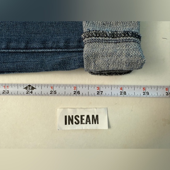 Citizens Of Humanity Roxanne Jean Pants Rolled Hem Size 27 Women Denim - Picture 10 of 12